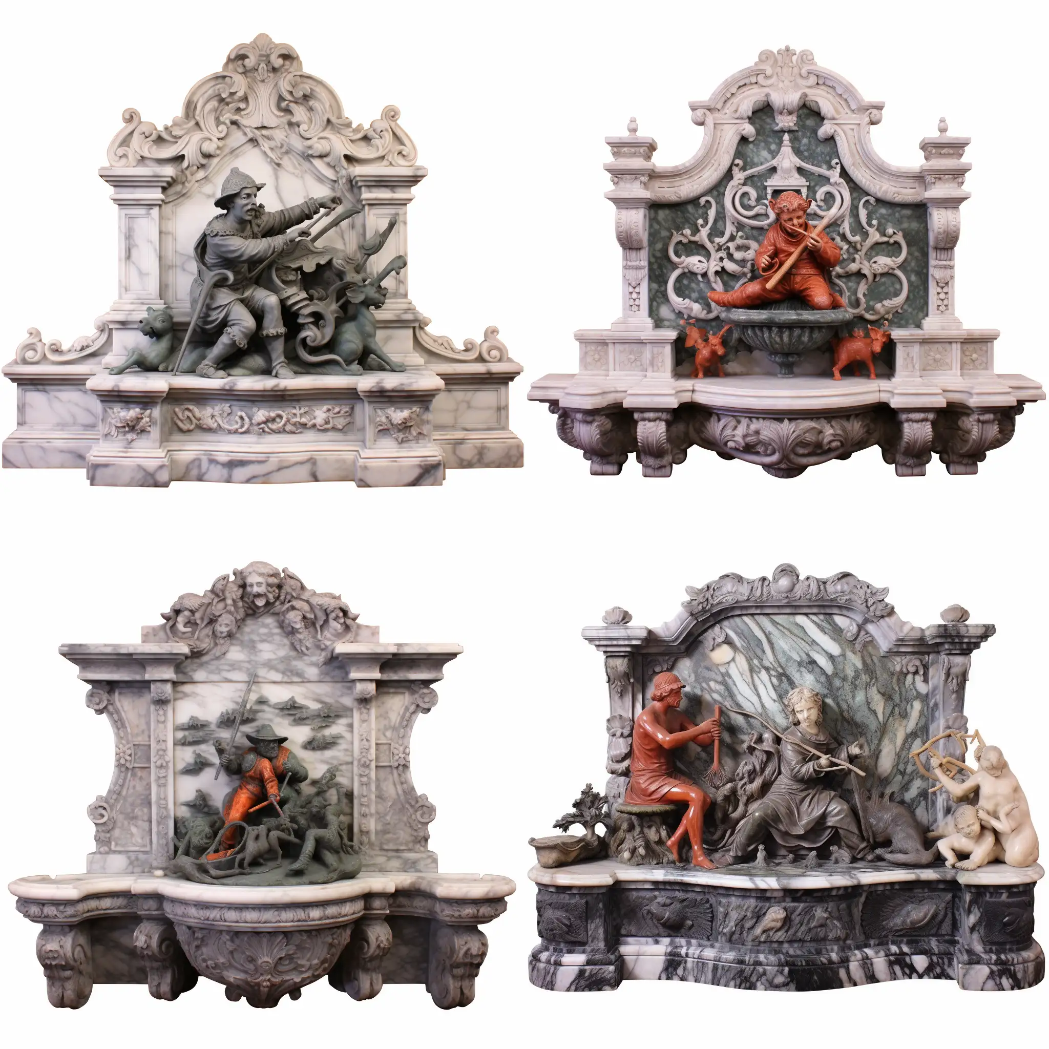 Baroque-Marble-Relief-Bath-Fountain