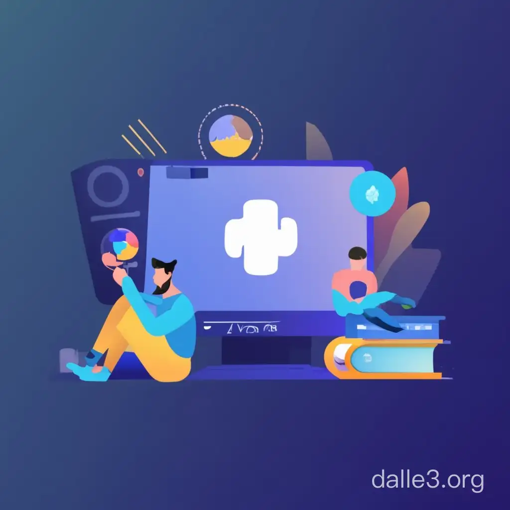 Interactive python tutorial exploring part one on video screen dalle3 ai