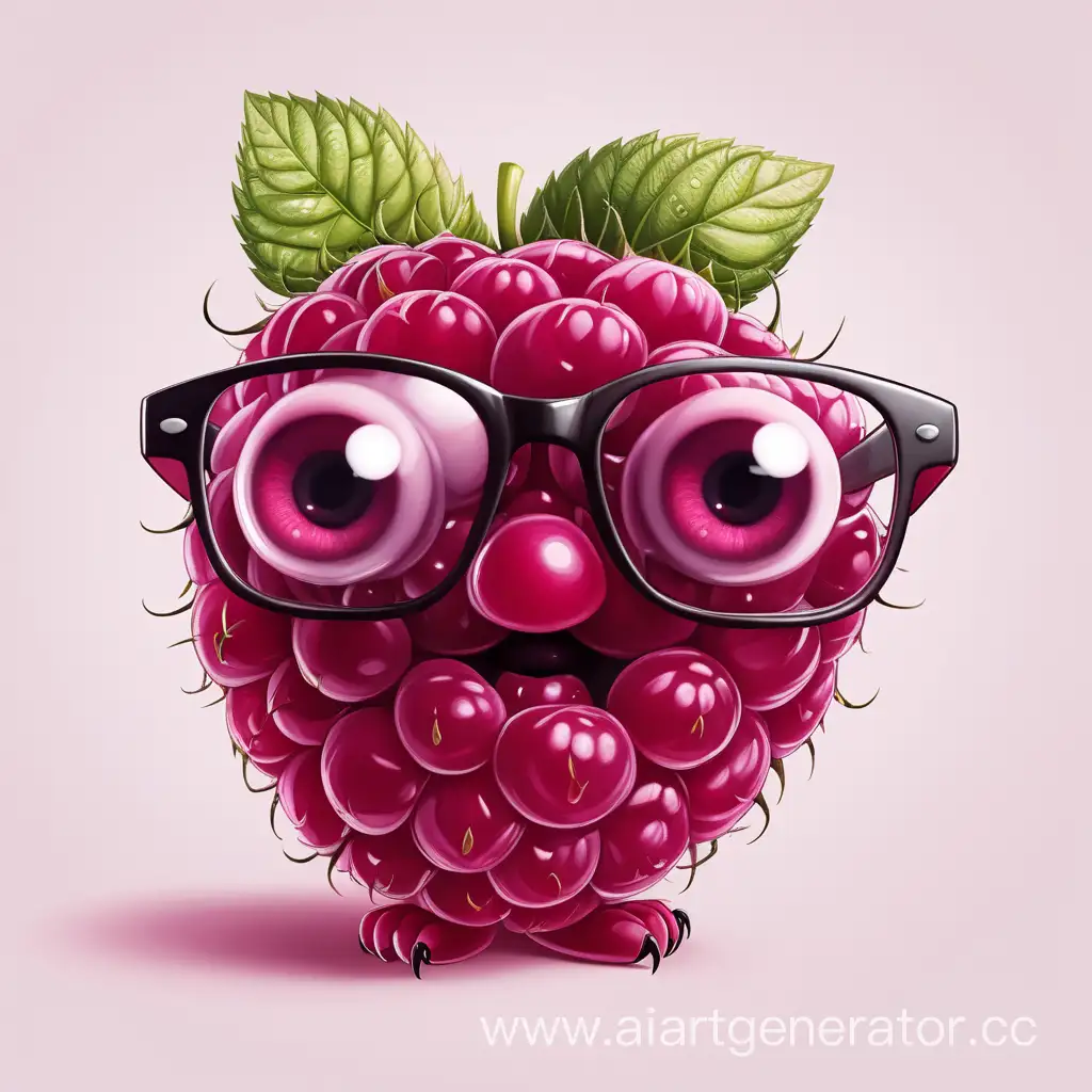 Raspberry-with-Eyes-and-Black-Glasses