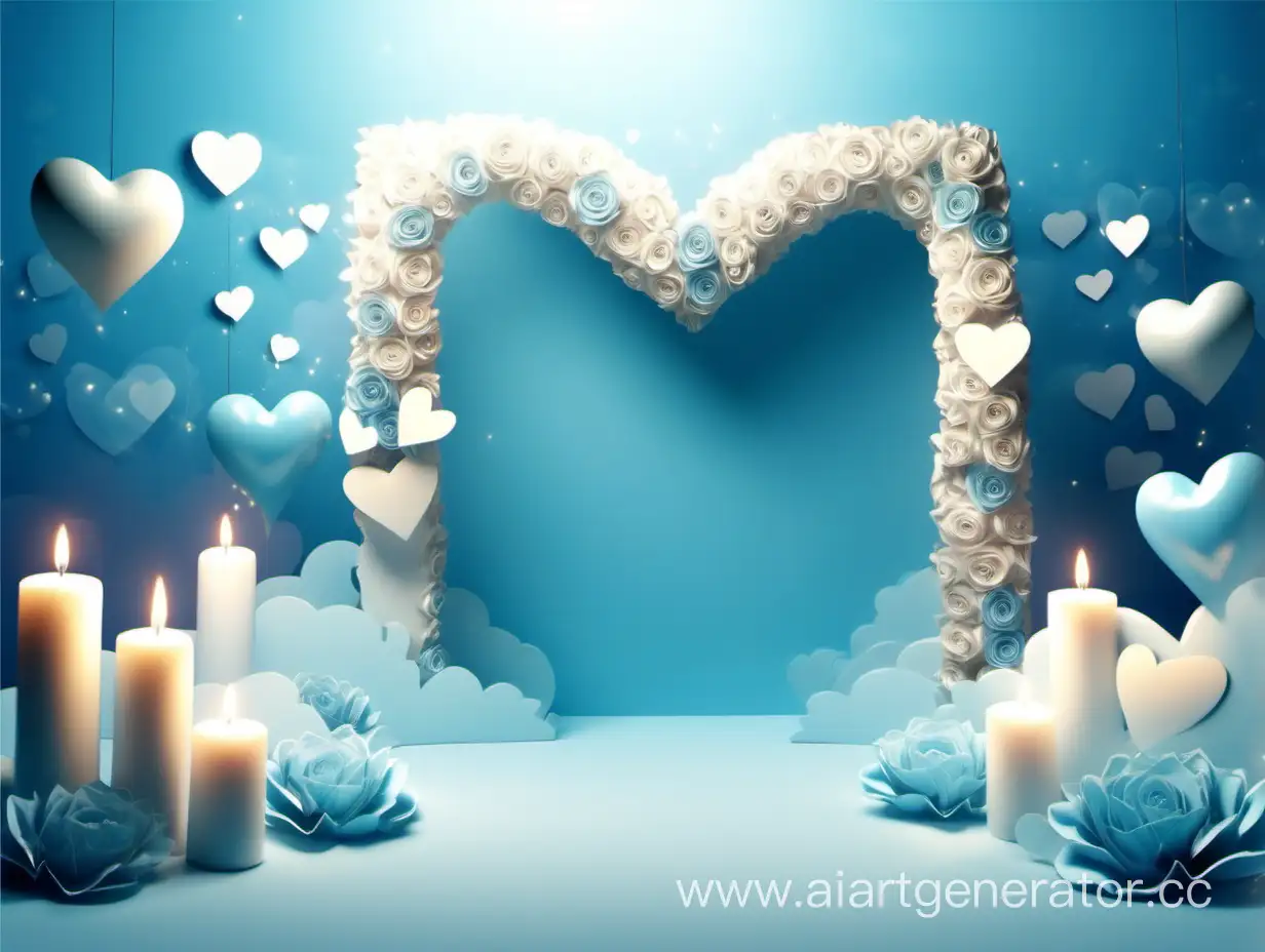 Heavenly-Blue-Day-of-Love-Presentation-Background