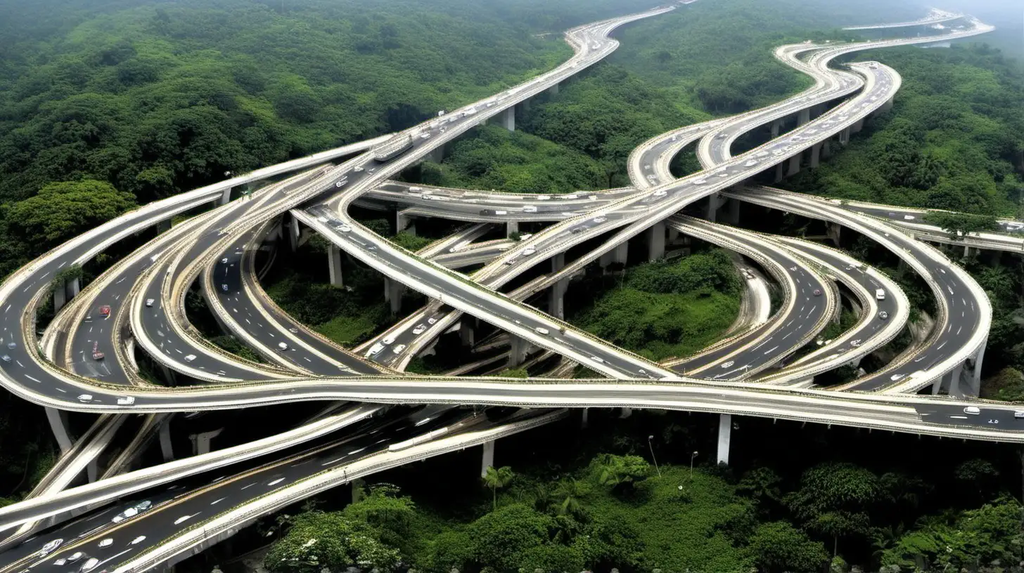 Roads in India, complex highways