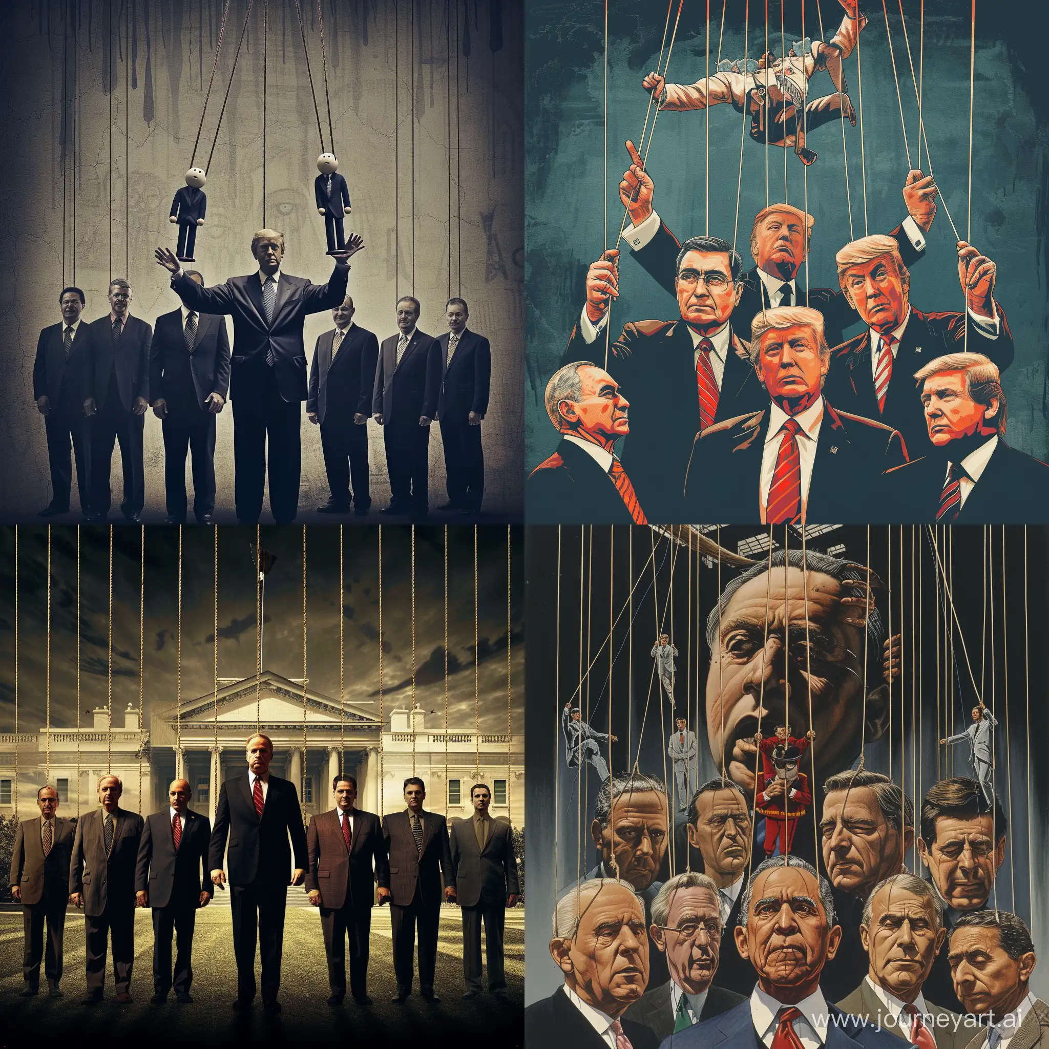 us government controlling other country leaders like puppet show