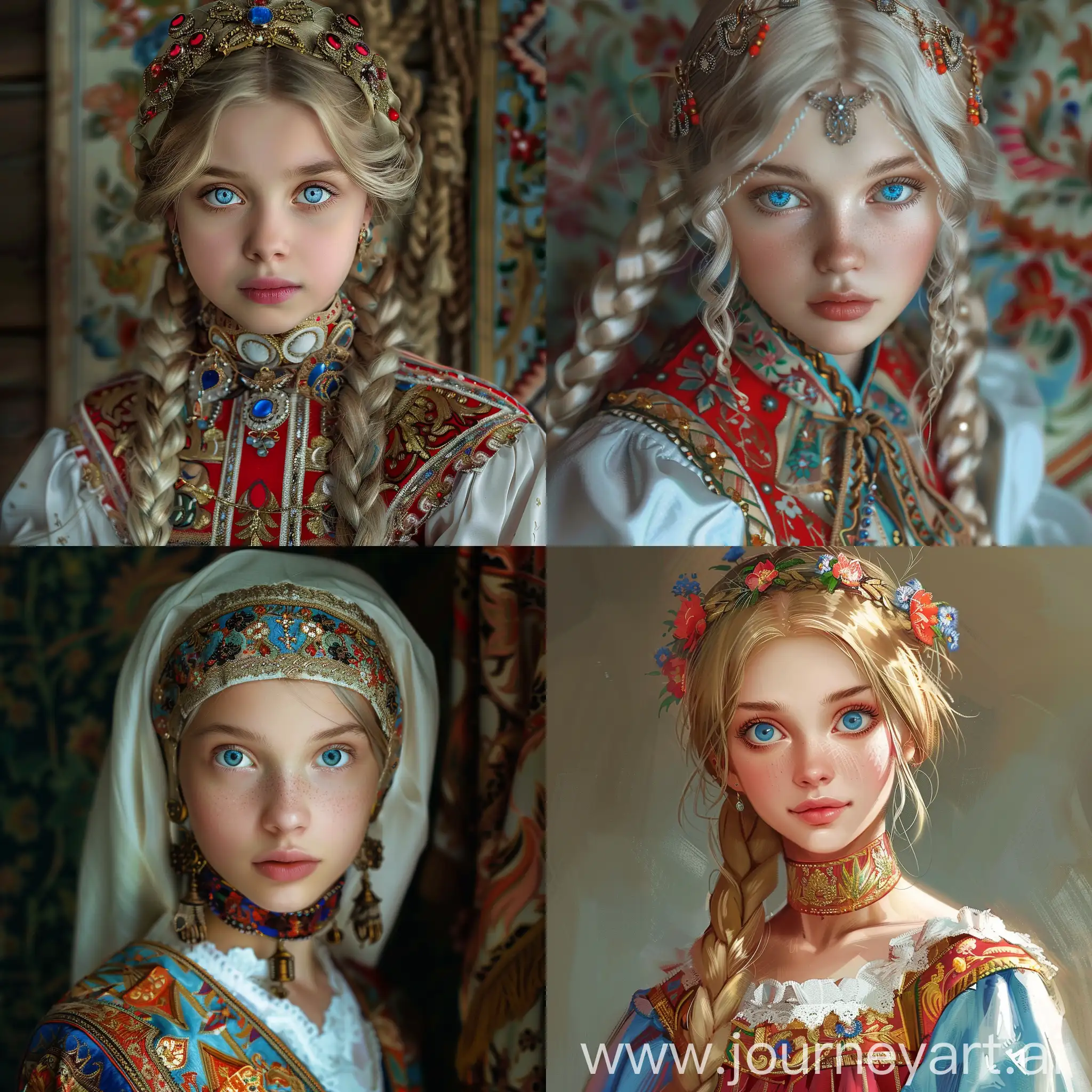 Russian-Girl-in-Traditional-Attire-with-Fair-Hair-and-Blue-Eyes