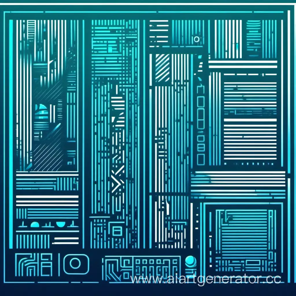 Futuristic-Cyberpunk-Digital-Agency-Pattern-Neon-Innovation-in-Blue-and-Turquoise