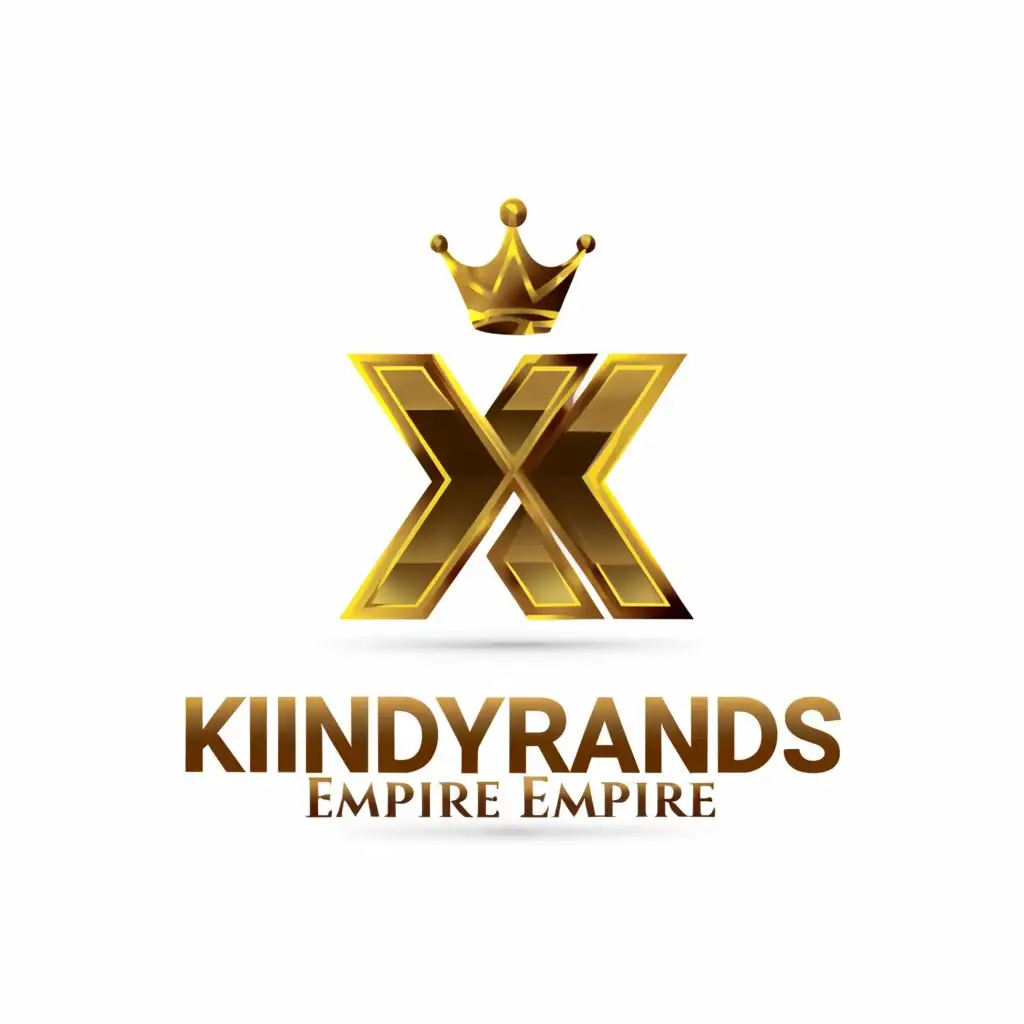 a logo design,with the text "kindyrands empire", main symbol:kindyrands,Moderate,clear background