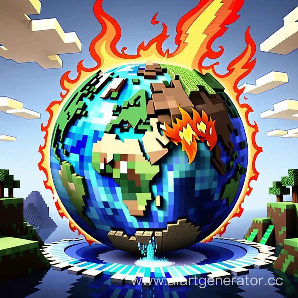 Elemental-Minecraft-Poems-Water-Earth-Fire-Air