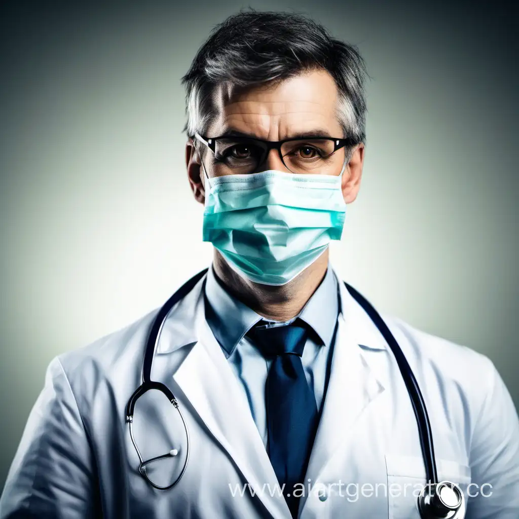 Doctor in mask picture
