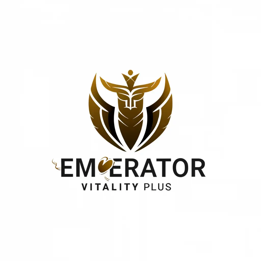 a logo design,with the text "Emperator Vitality Plus", main symbol:Sexy Playboy,Moderate,clear background