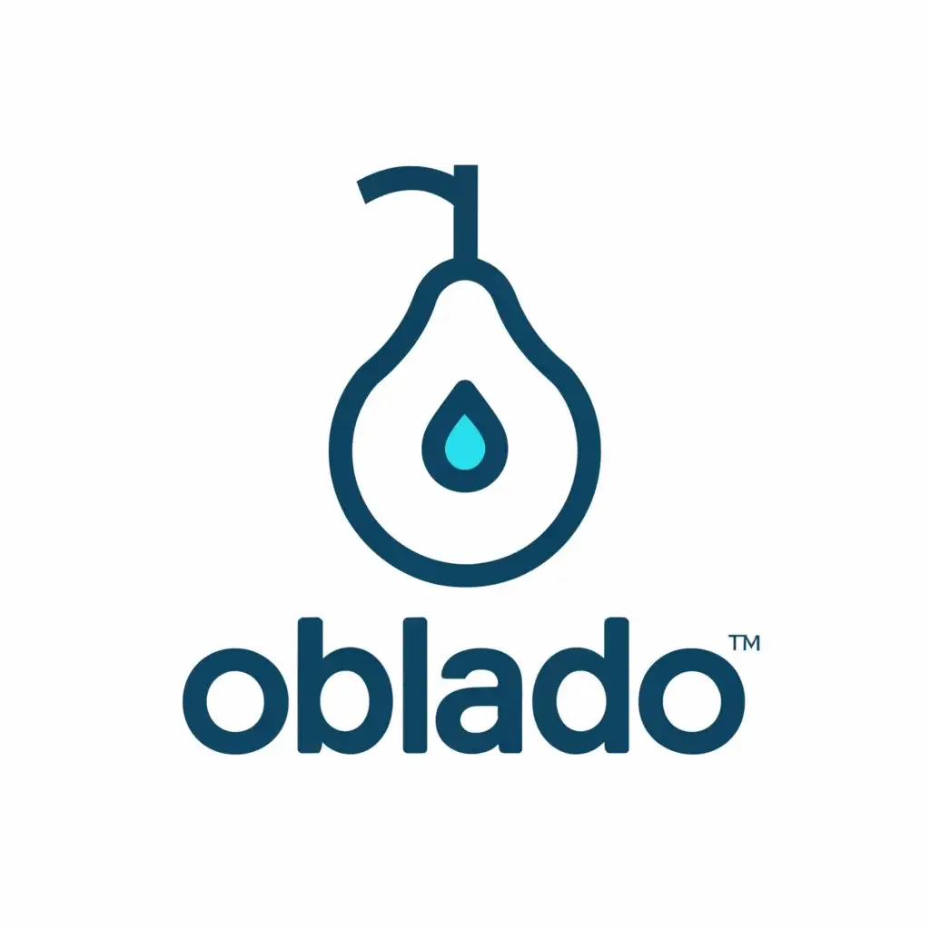a logo design,with the text "Oblado", main symbol:security pear,Moderate,be used in Technology industry,clear background
