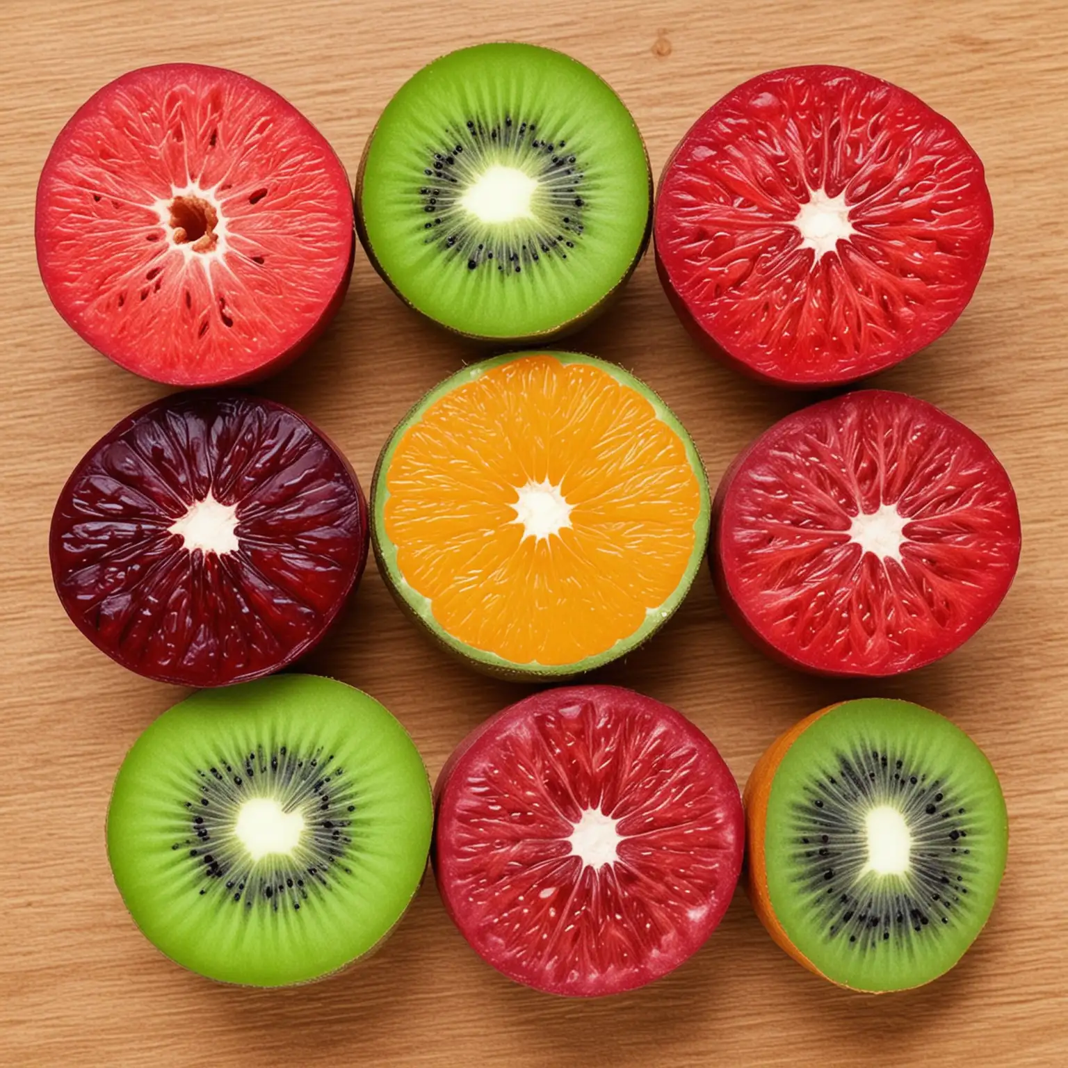 fruits that good for your kidneys. make it looks really good and taste 
 
