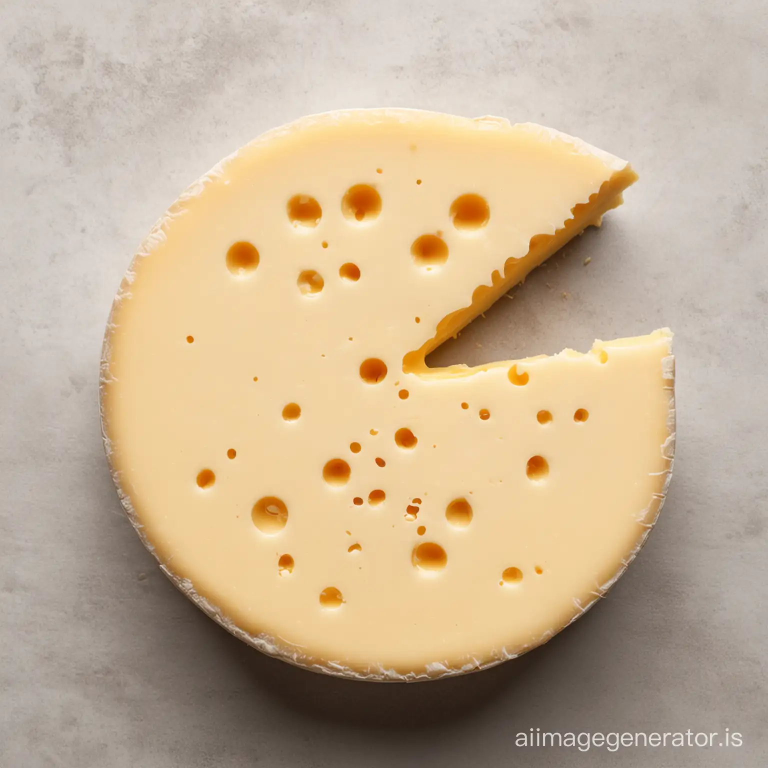 Cheese-Lovers-Delight-Vibrant-Yellow-Cheese-on-White-Background