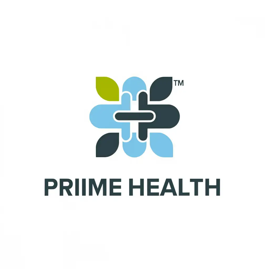 a logo design,with the text "Prime Health", main symbol:+,Moderate,clear background