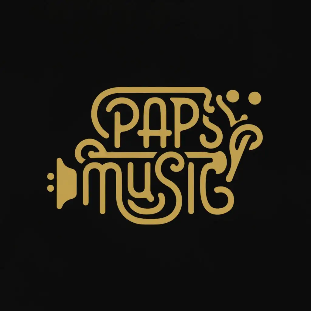 LOGO-Design-for-PapsMusic-Musical-Instruments-and-Equipment-Specialists