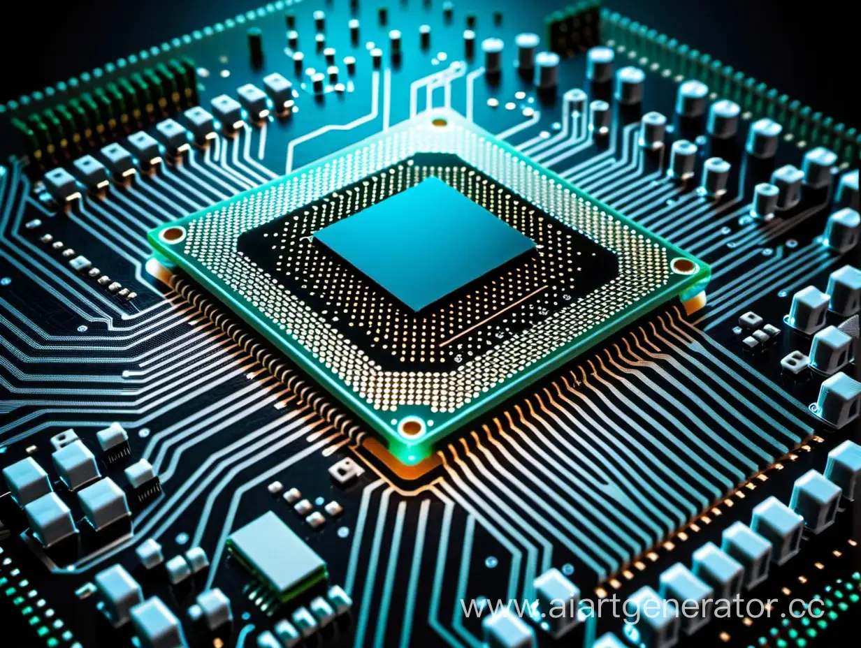 IT-технологии, красивые микросхемы и компьютеры