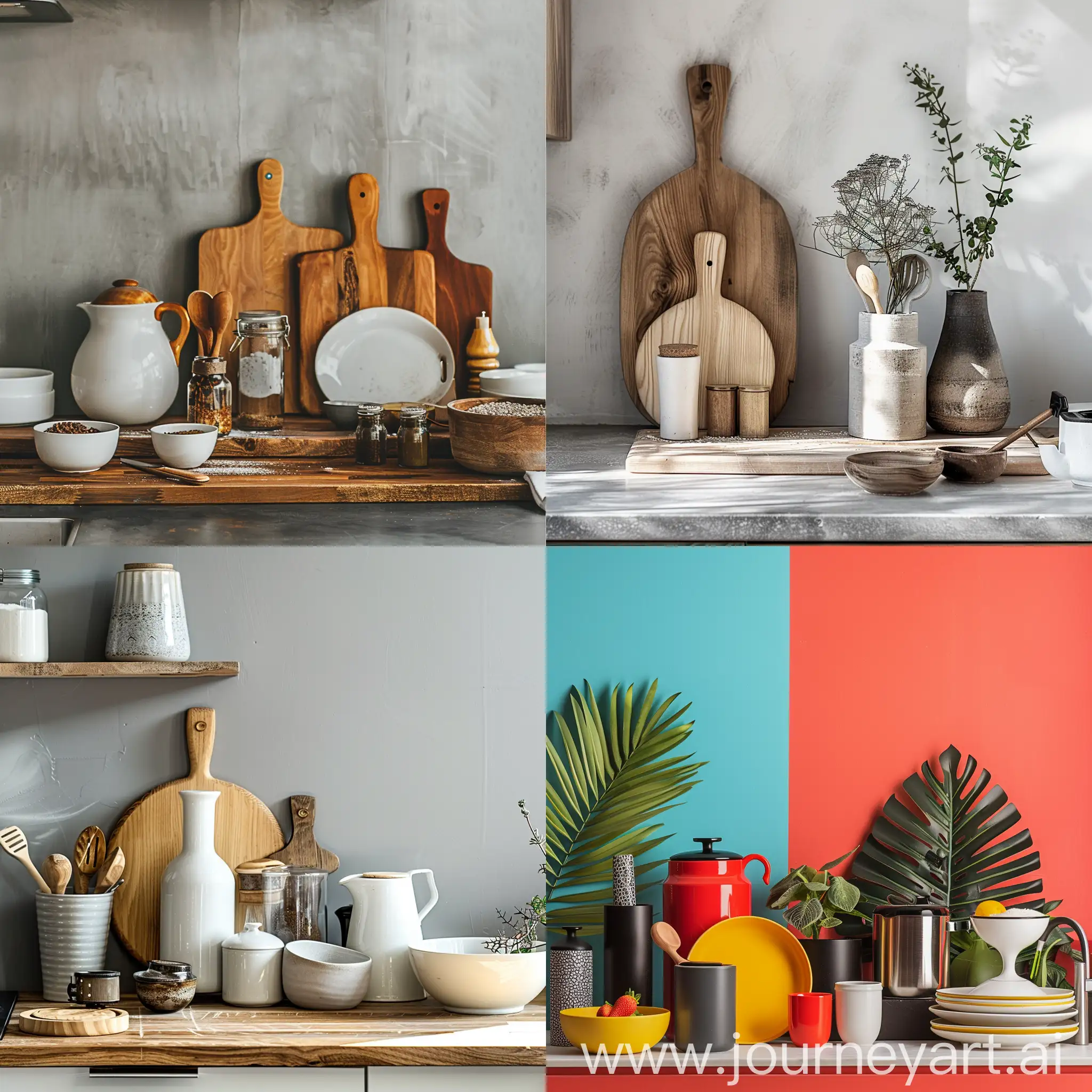 Kitchen-Products-Atmosphere-with-Vibrant-Colors-and-Symmetrical-Arrangement