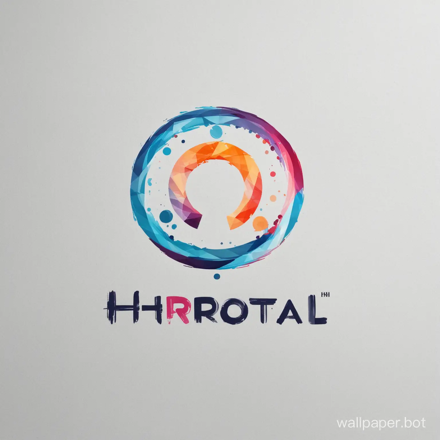 Professional-HR-Services-Logo-Design-HRPortal-Emblem