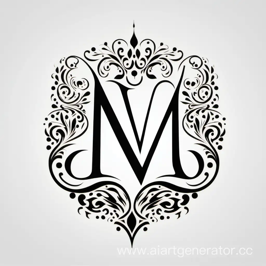 Arabesque-Style-MelnikovVG-Logo-on-White-Background