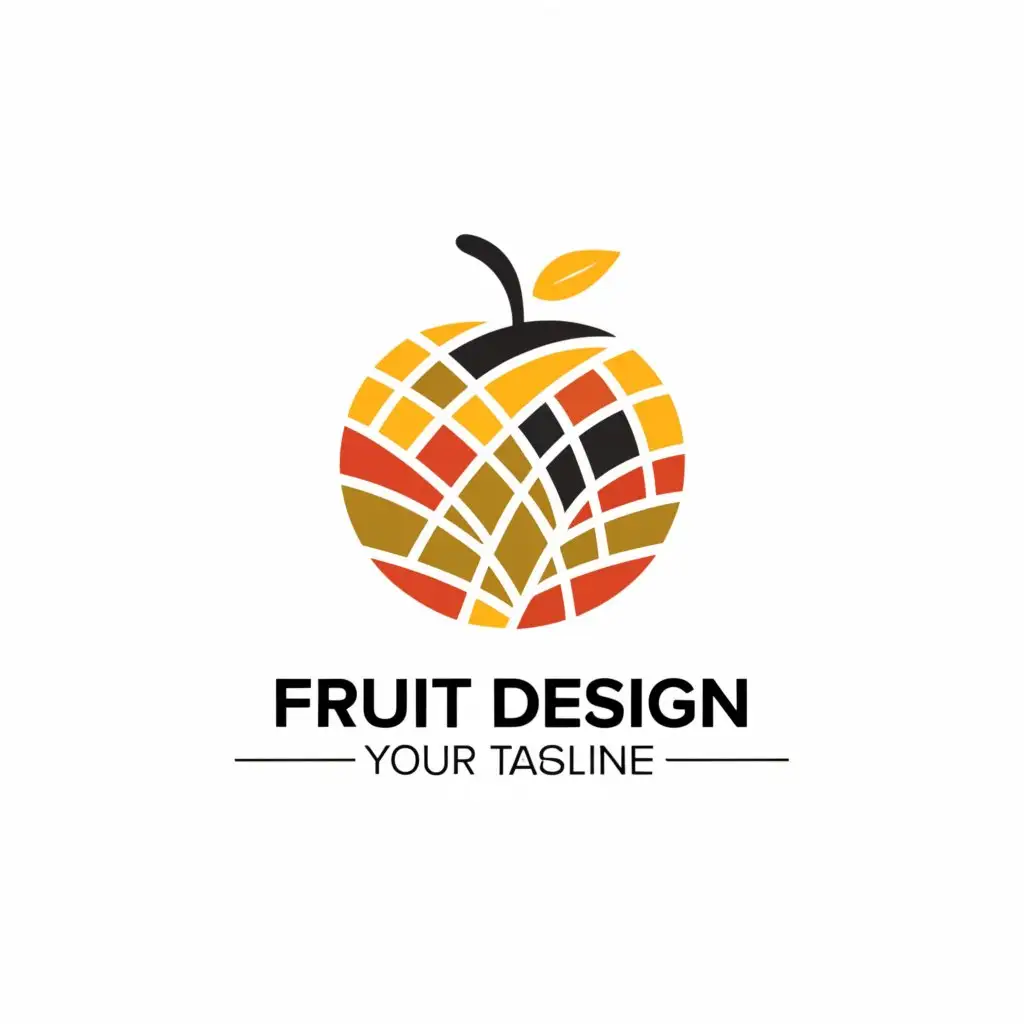 a logo design,with the text ""Fruit Design",", main symbol:Patterns,Moderate,clear background