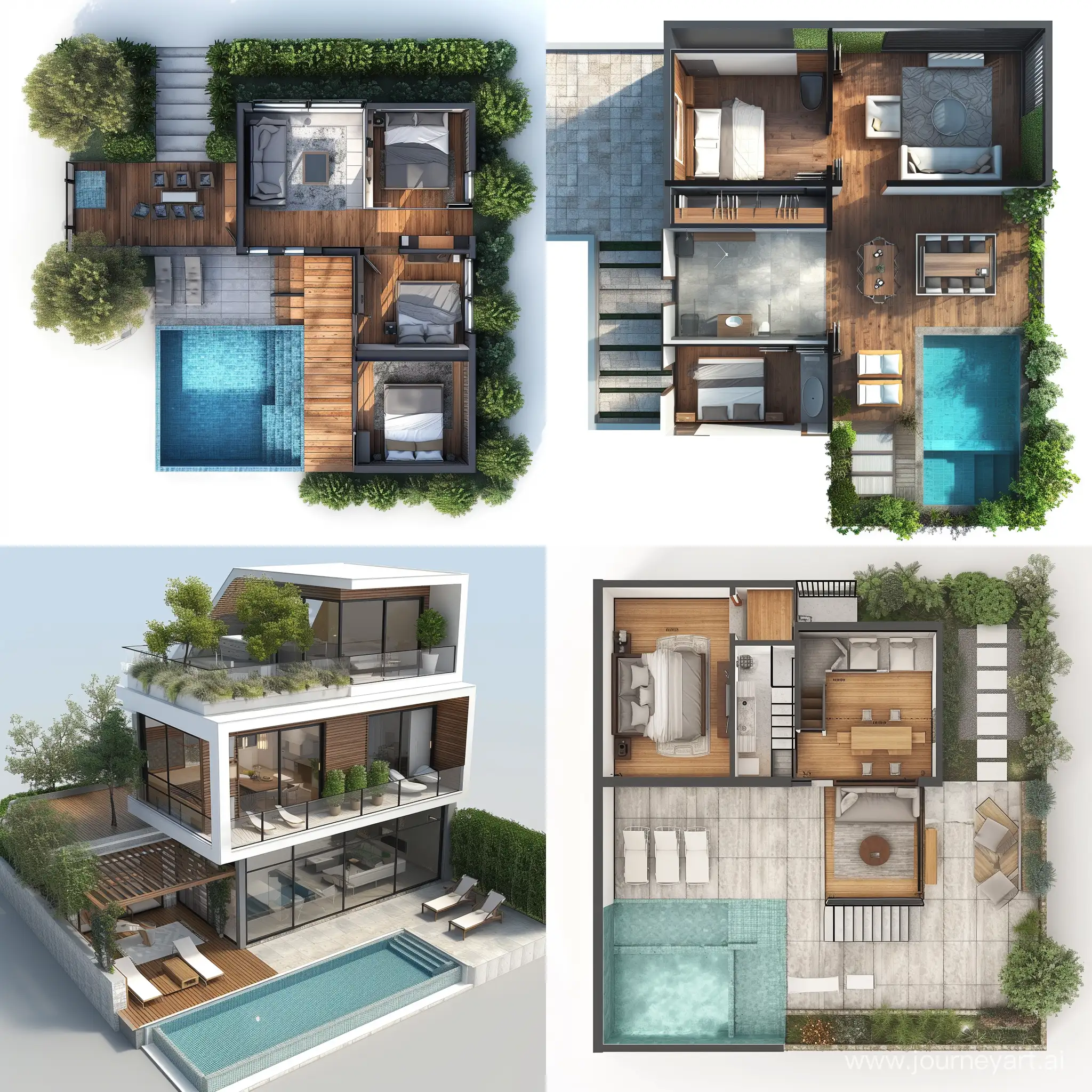 Modern-TwoStorey-House-Design-with-Inviting-Swimming-Pool