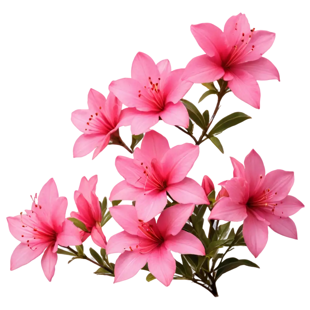 Vibrant-Azalea-Flower-PNG-Capturing-Natures-Beauty-in-HighQuality-Image-Format