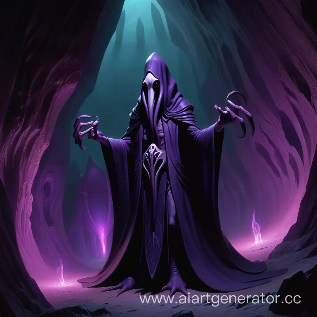 Ethereal-Illithid-Presence-in-Mysterious-Dark-Cavern