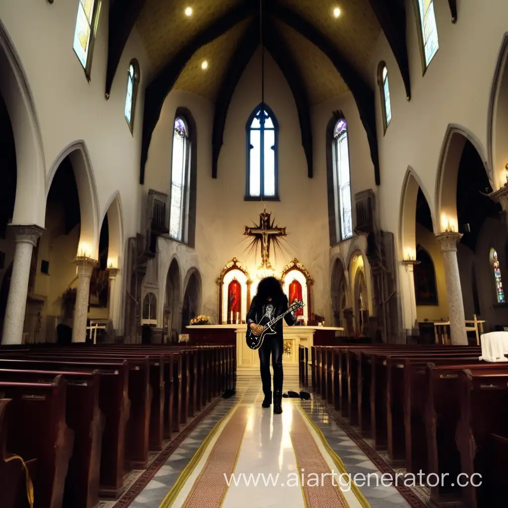 Rock-Icon-Slash-Engages-in-Prayer-at-a-Serene-Church