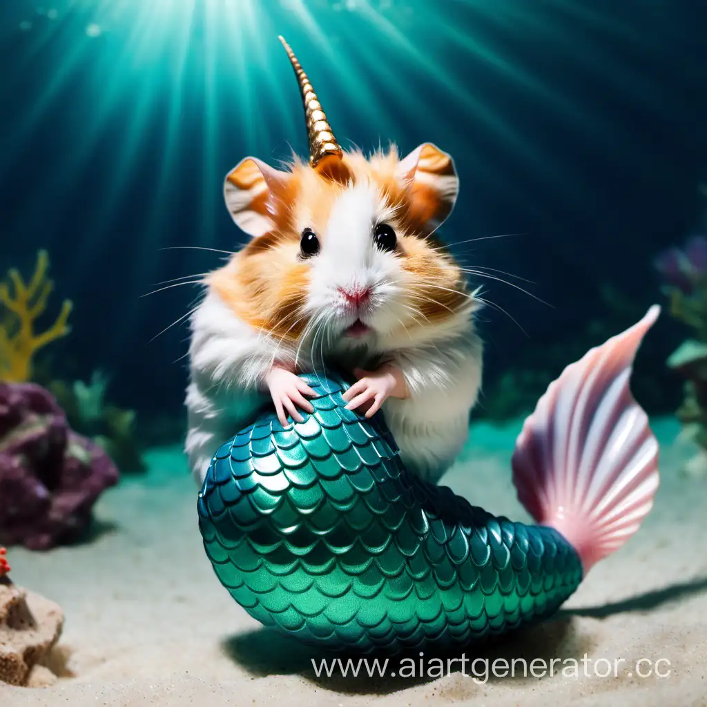 Adorable-Hamster-Mermaid-in-Enchanting-Underwater-Wonderland