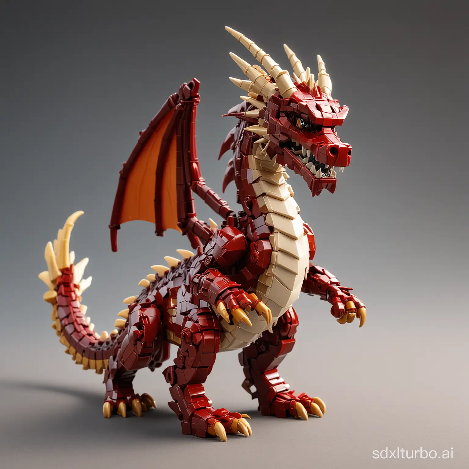 Epic-Dragon-Warrior-Constructed-from-LEGO