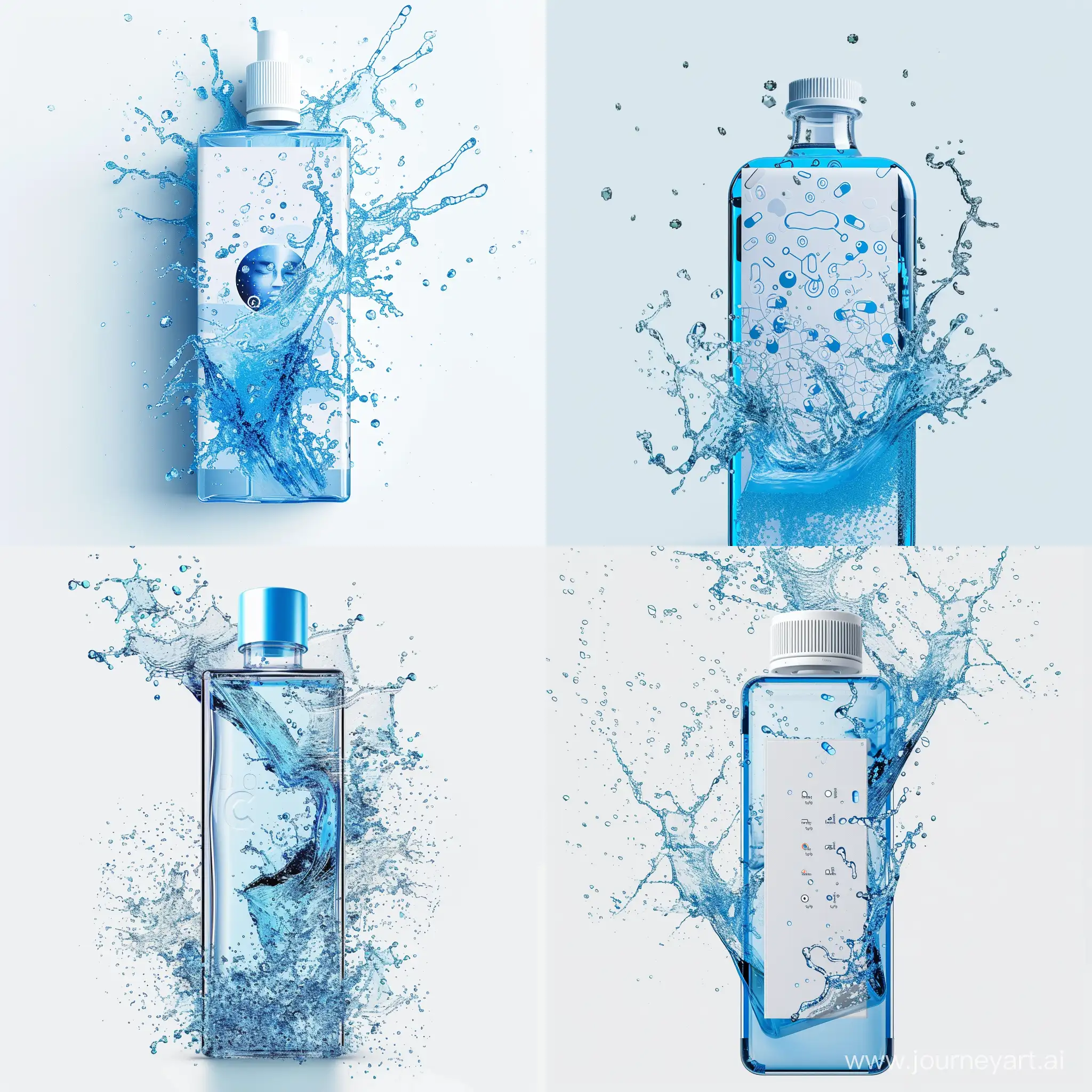Innovative-Blue-Water-Splash-Beverage-Bottle-with-HighTech-Graphic-Design