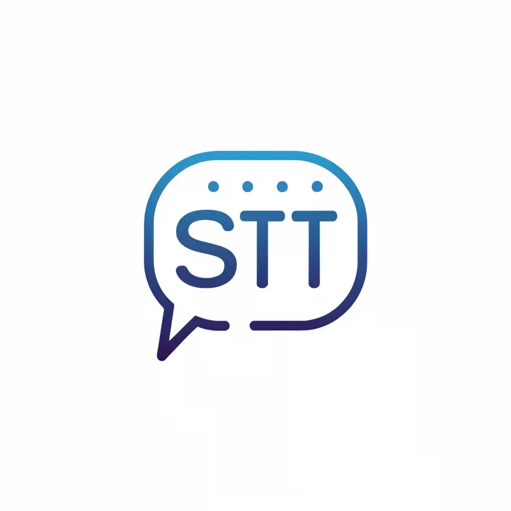 a royal blue logo design,with the text 'Savvy Tech Talks', main symbol:Digital chat,Minimalistic,be used in Technology industry,clear background