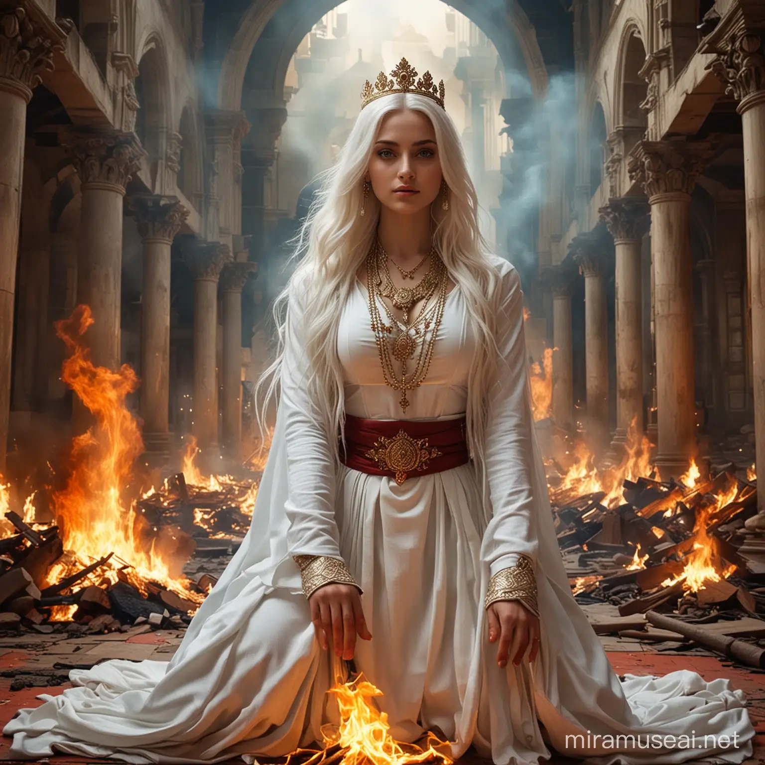 Powerful Empresses Fiery Confrontation in Divine Realms