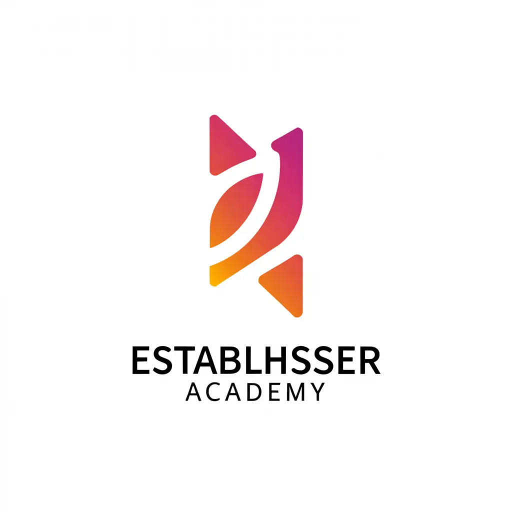 a logo design,with the text "establisHER Academy logo", main symbol:ICON,Minimalistic,clear background