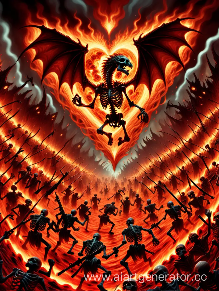 Fiery-Encounter-Dragon-Skeletons-Confronting-GunWielding-Skeletons-in-Hells-Inferno