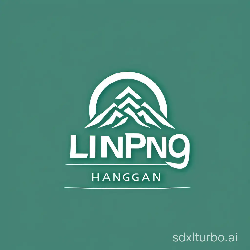 Option three: Text-based logo design elements: company name English abbreviation Description: Use modern font to design the company name "Hangzhou Linping Yishang"