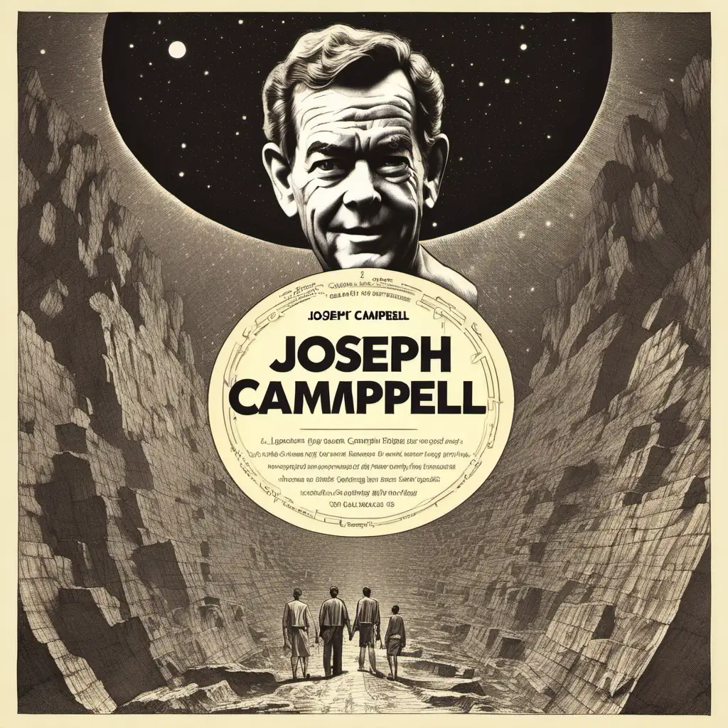 Joseph Campbell in Thoughtful Contemplation