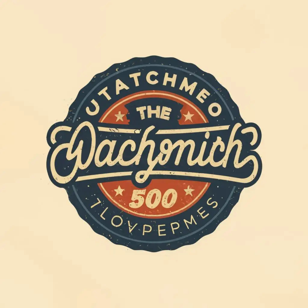 LOGO-Design-for-Indy-500-The-WatchSmith-Typography-Badge-Design