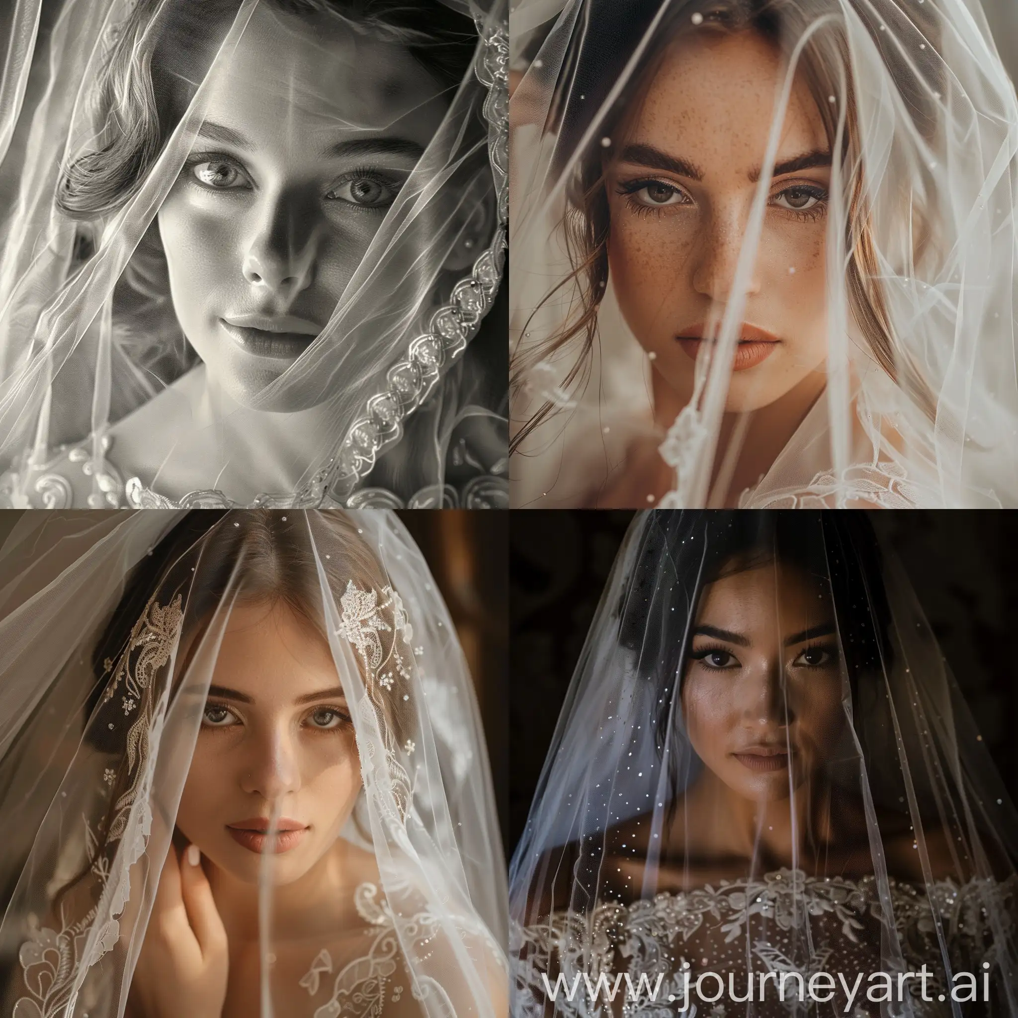 Elegant-Bride-Under-Her-Veil