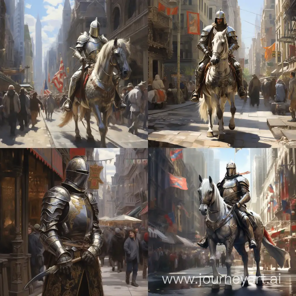 Medieval-Knight-Strolling-New-Yorks-Main-Street