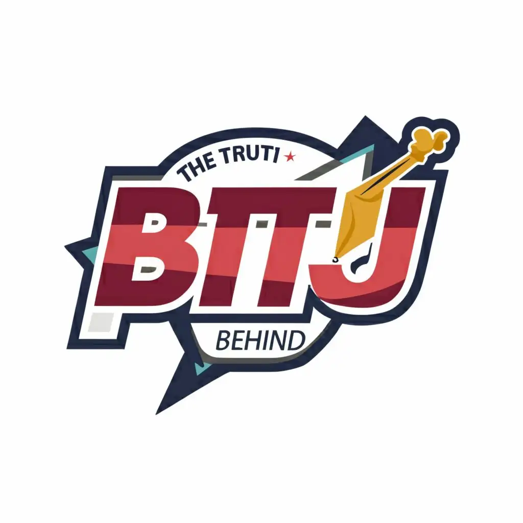 logo, The truth behind the job, with the text "BTJ", typography, be used in Education industry