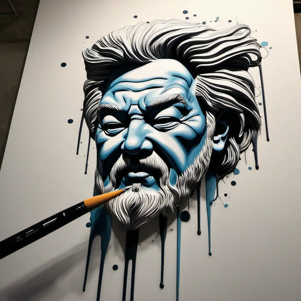 Contemporary Artist Unleashes Creative Brilliance with a Modern Brush