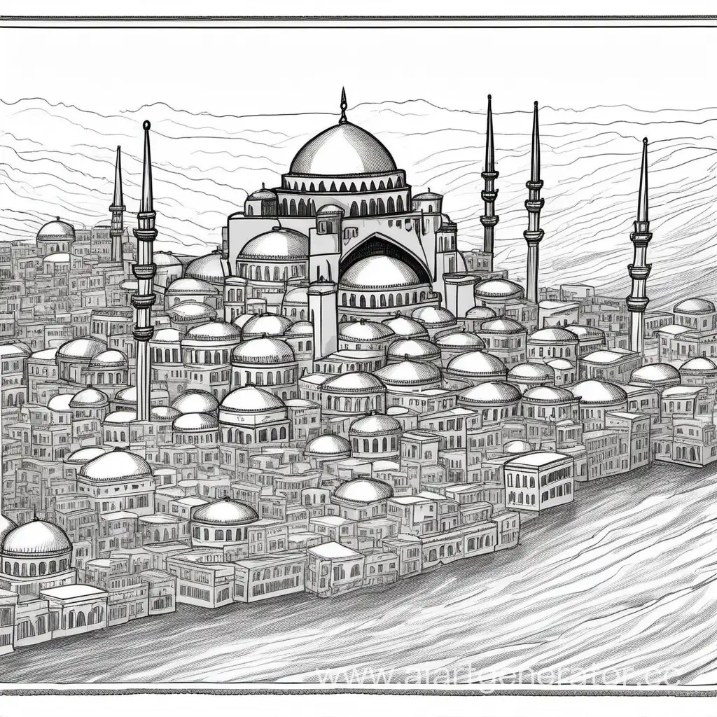 нарисуй османскую империю в виде комикса  очень легкий