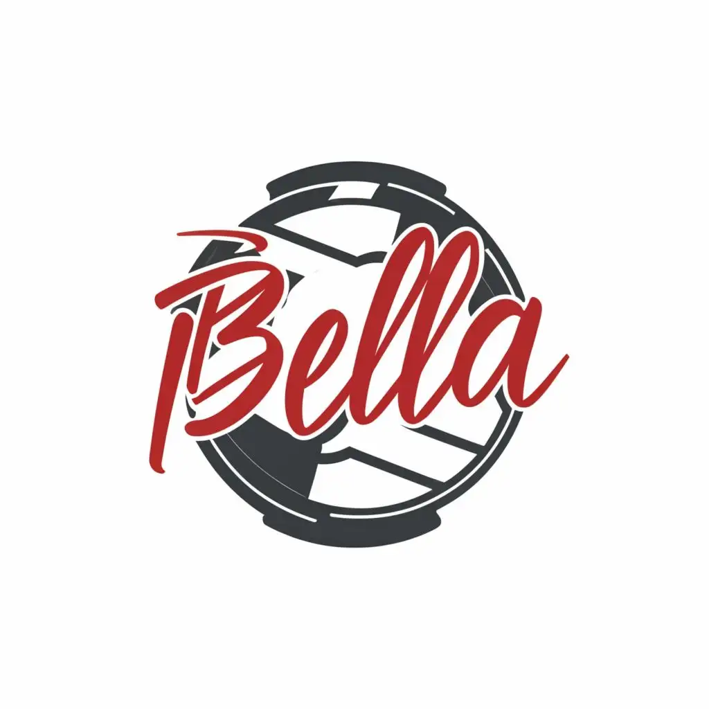 LOGO-Design-for-Bella-Elegant-Text-with-Picture-Symbol-Ideal-for-the-Entertainment-Industry