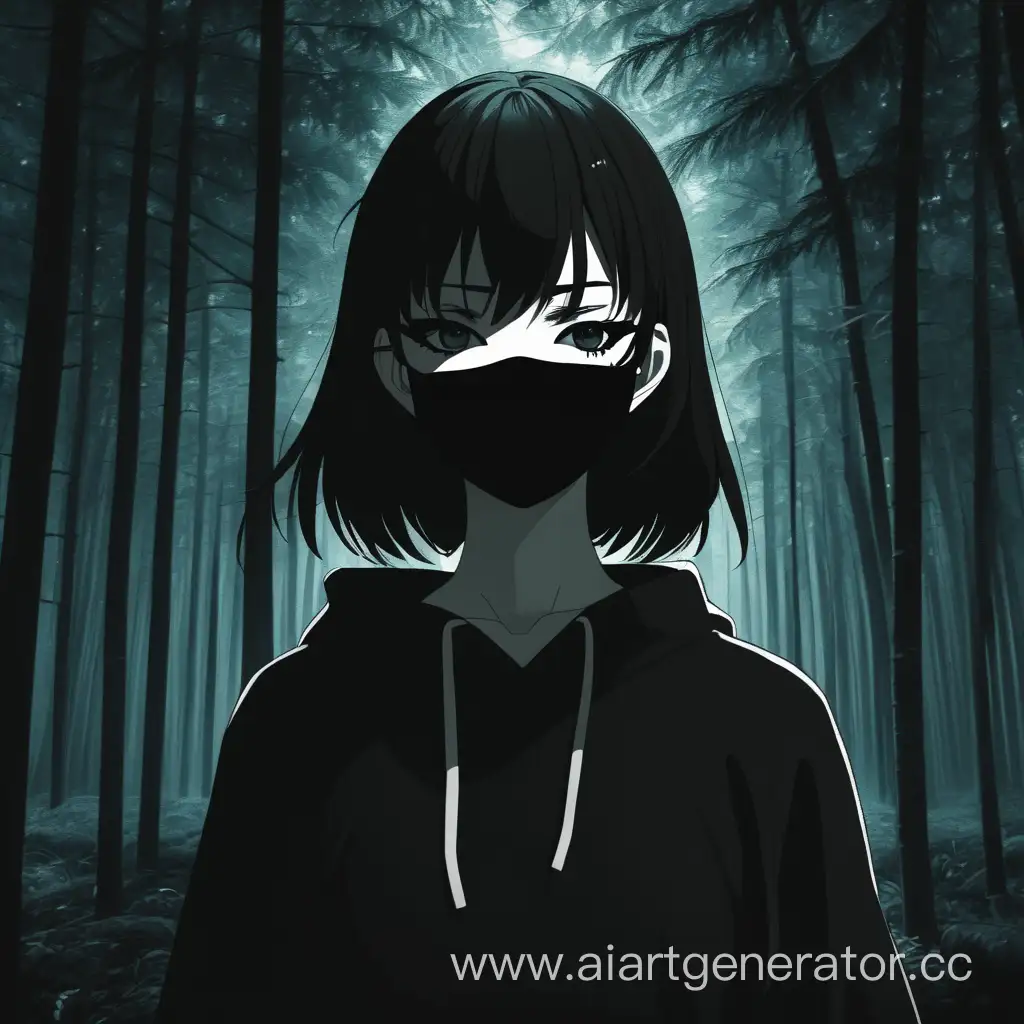 Mysterious-Anime-Girl-in-Enigmatic-Black-Mask-amid-the-Shadows