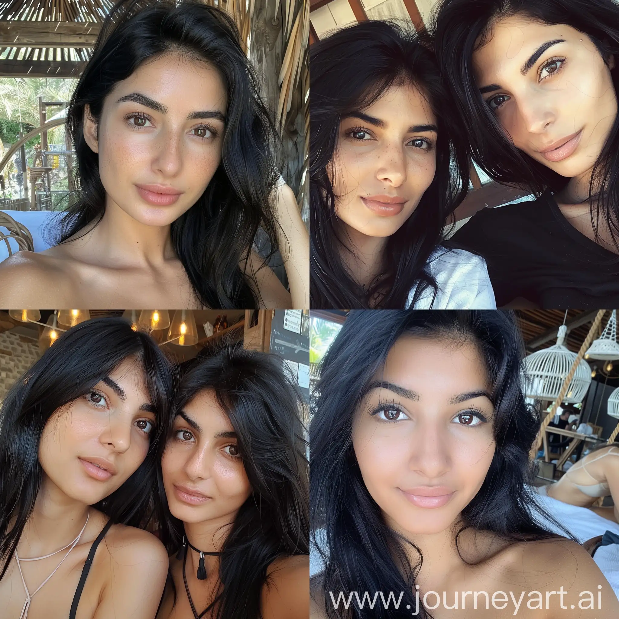 Armenian-Girls-with-Black-Hair-Enjoying-Massage