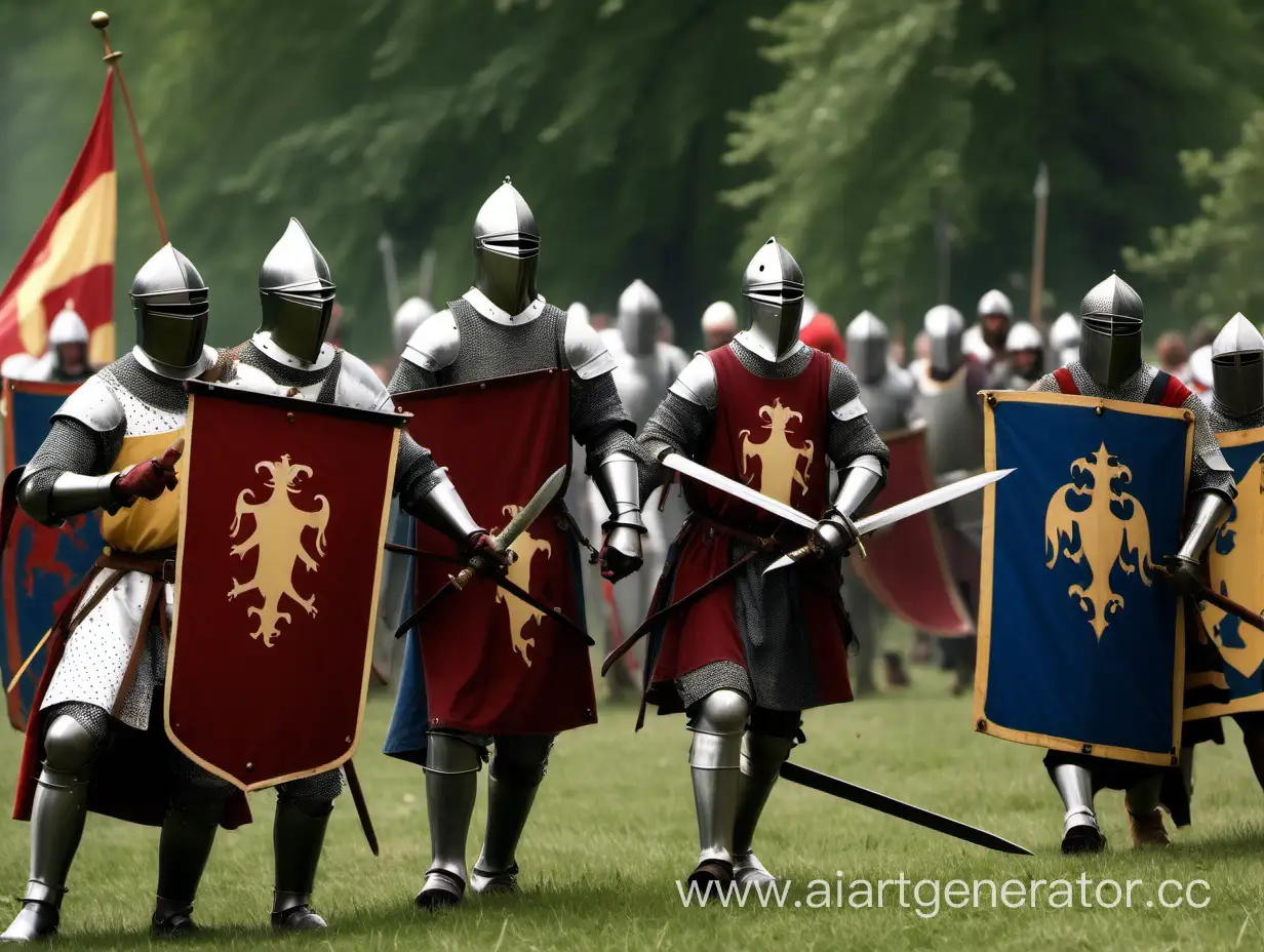 средневековые рыцарские турниры 