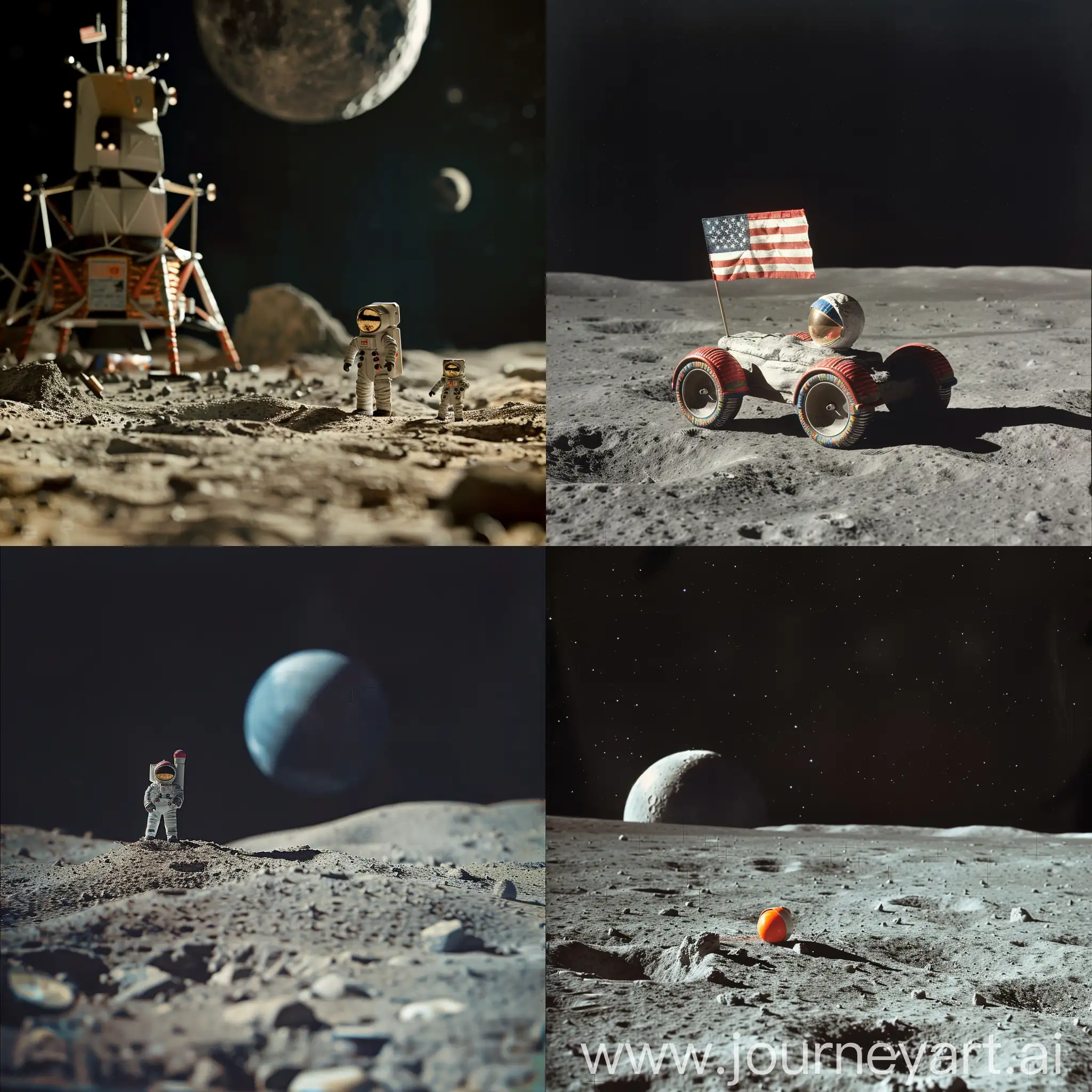 Children-Playing-with-New-Toy-on-the-Moon