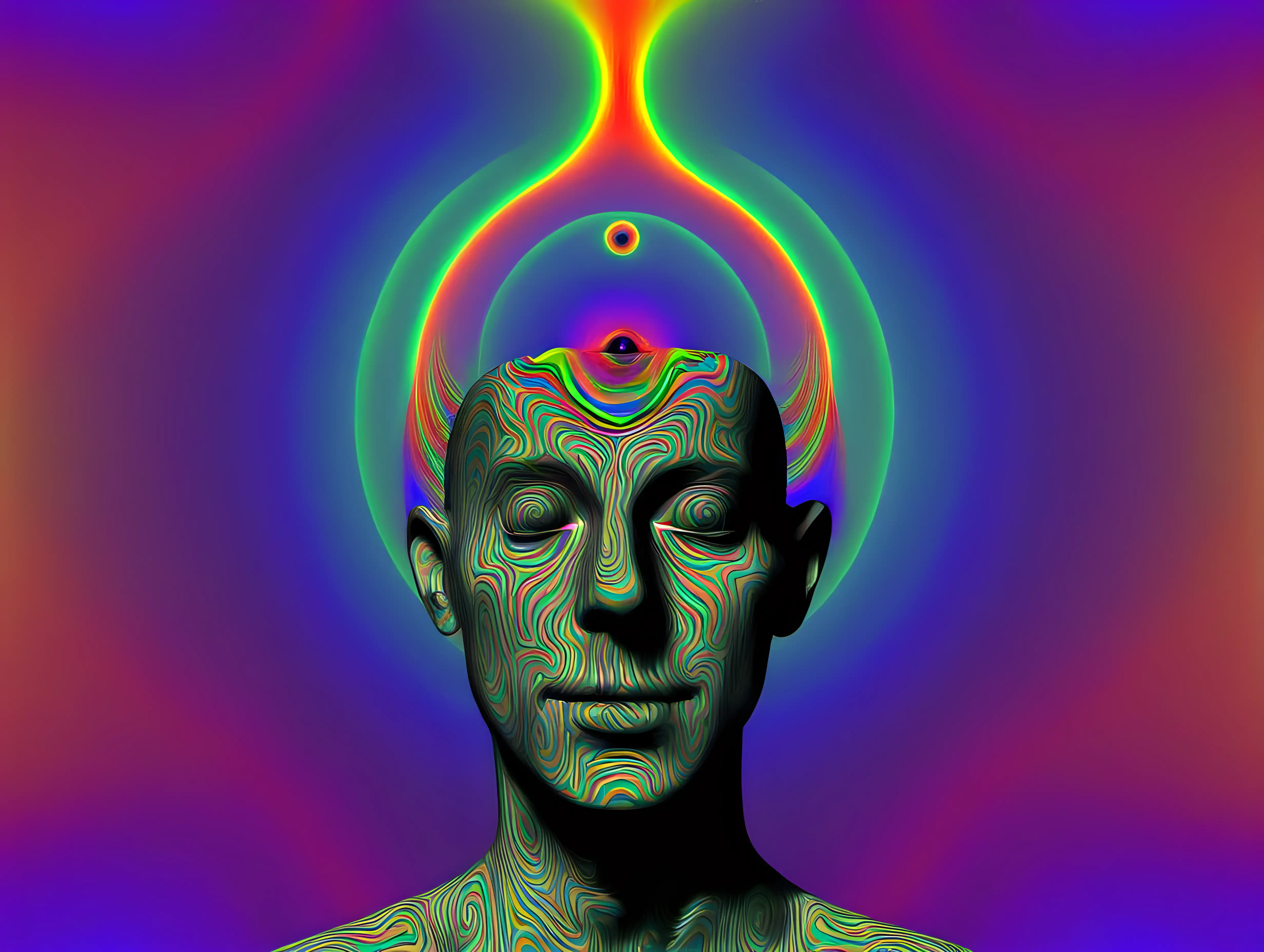 Psychedelic Mind Exploration on LSD