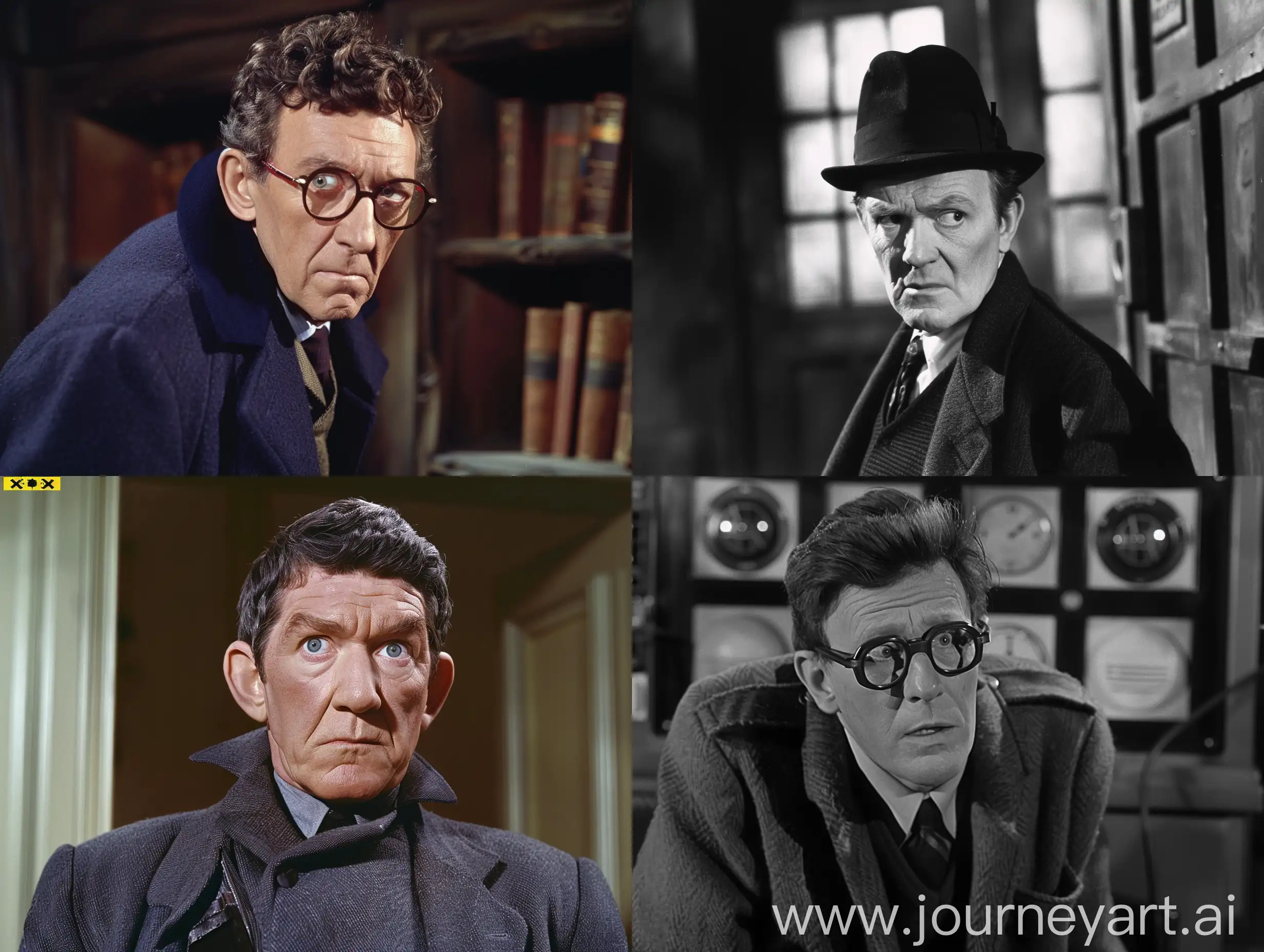 Burgess-Meredith-Portrays-Original-1960s-Doctor-Who-in-Classic-43-Aspect-Ratio