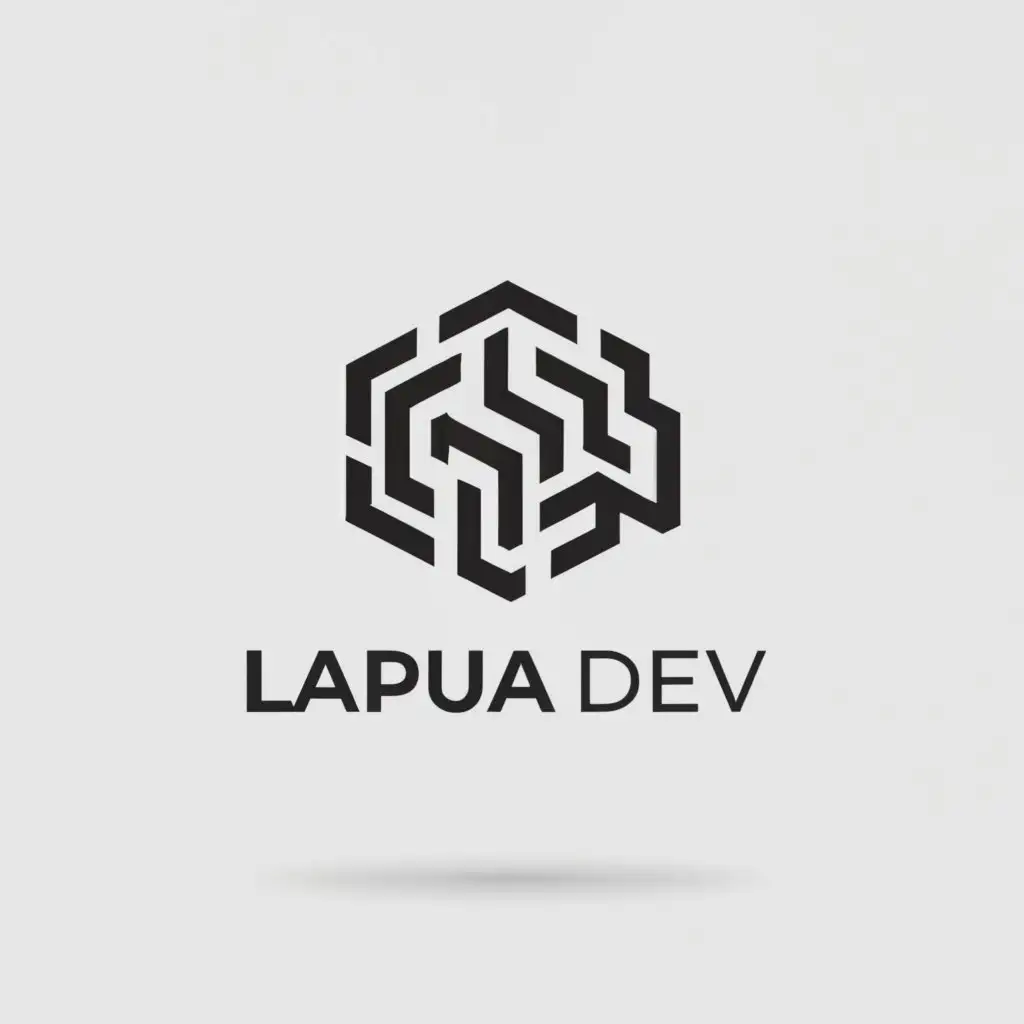 LOGO-Design-for-Lapua-Dev-Minimalistic-Blockchain-Steel-Symbol-on-Clear-Background