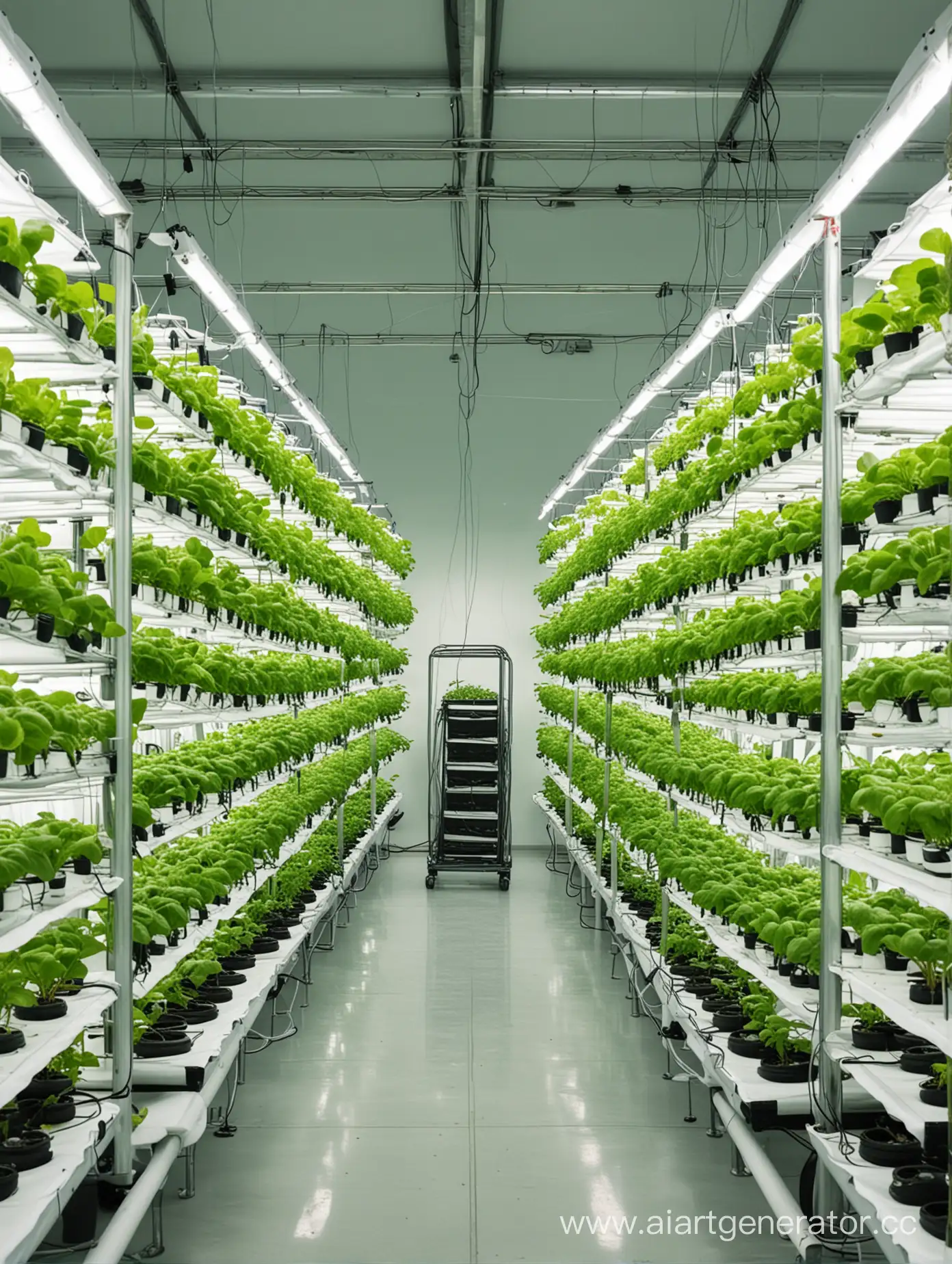 Vibrant-Green-Aeroponics-Farm-Sustainable-Agriculture-in-Illuminated-Setting